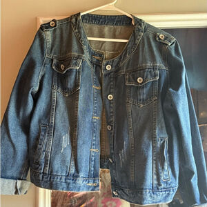 Classic Blue Denim Jean Jacket